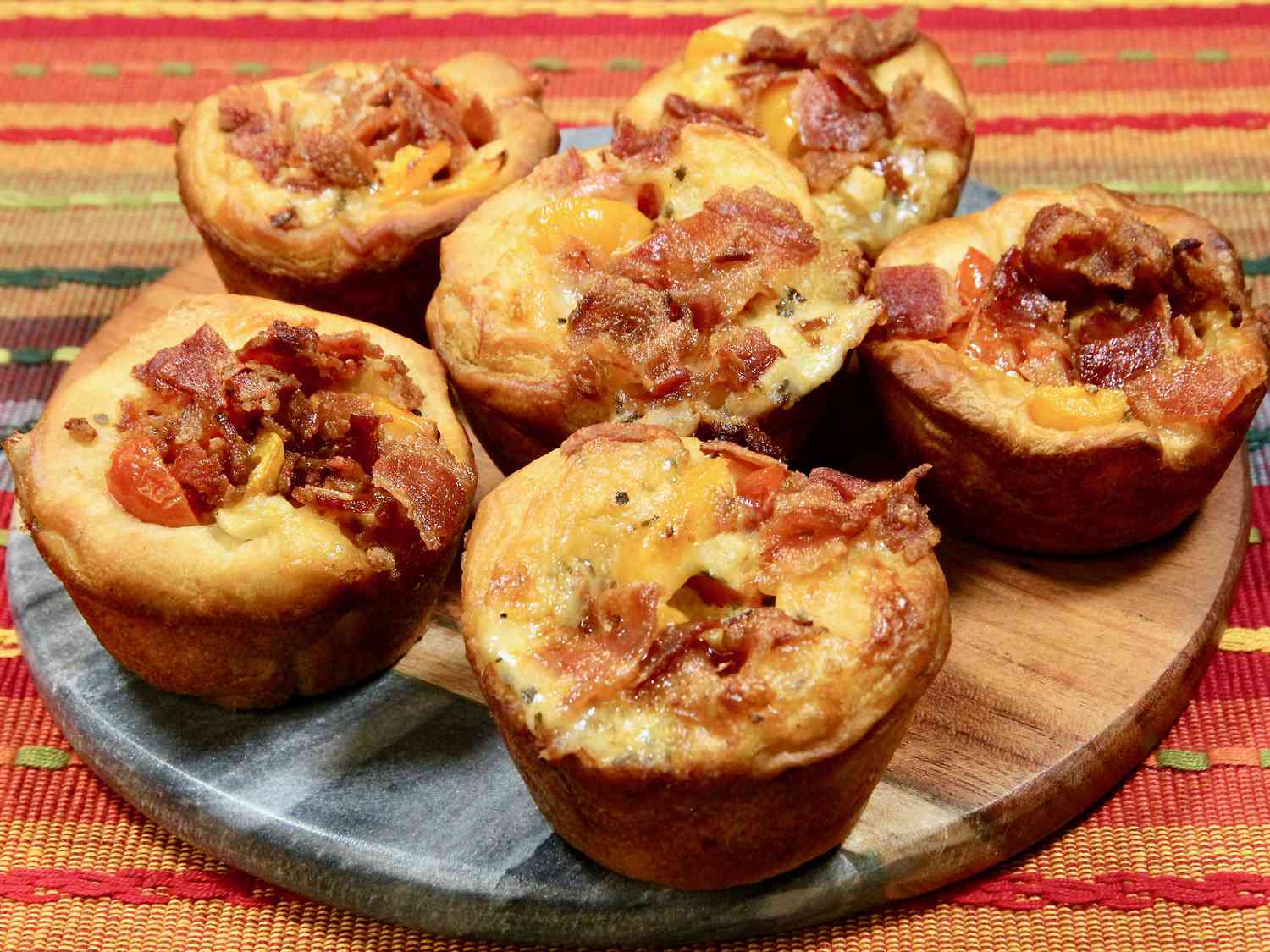 Bacon and Tomato Cups