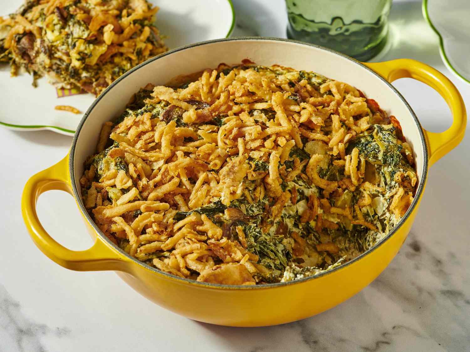 Amazing Spinach Artichoke Casserole